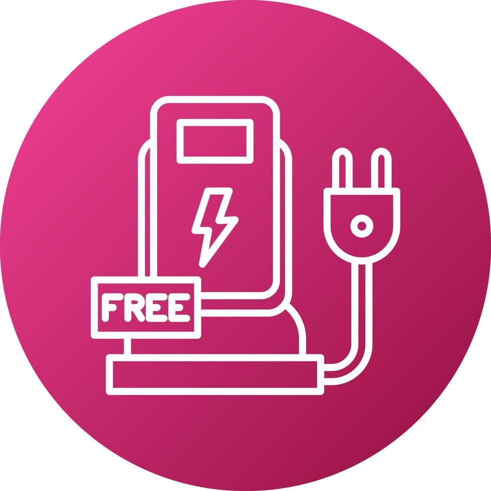 Free Charging Icon Style vector