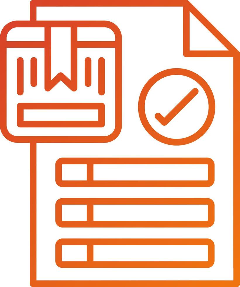 Product Backlog Icon Style vector