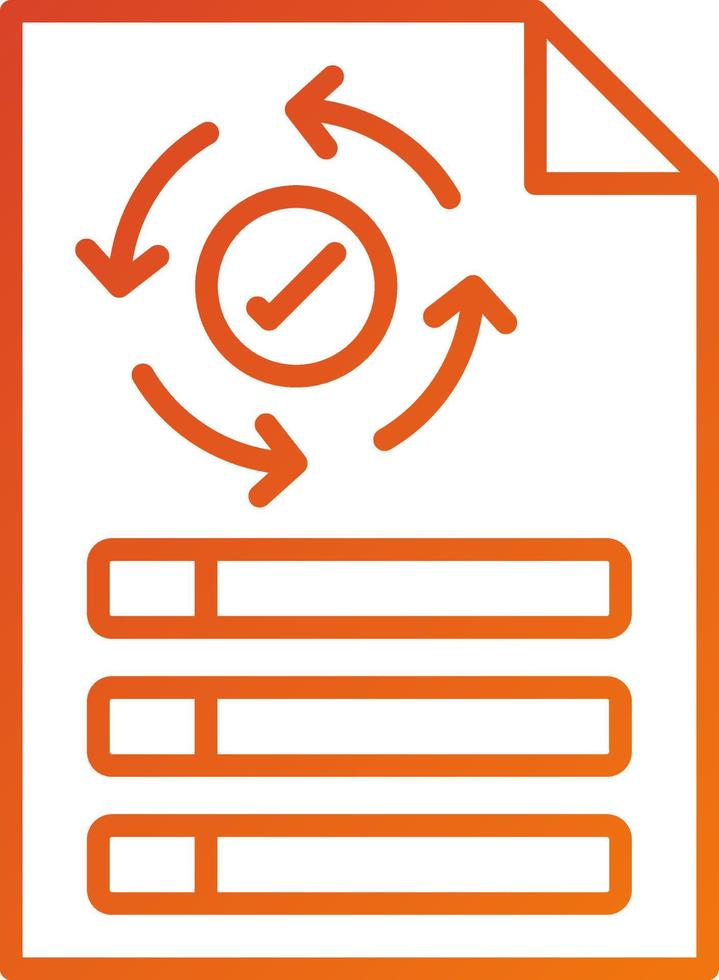 Agile Principles Icon Style vector