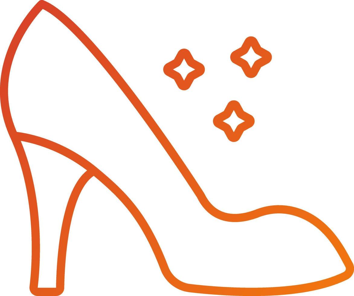 High Heels Icon Style vector
