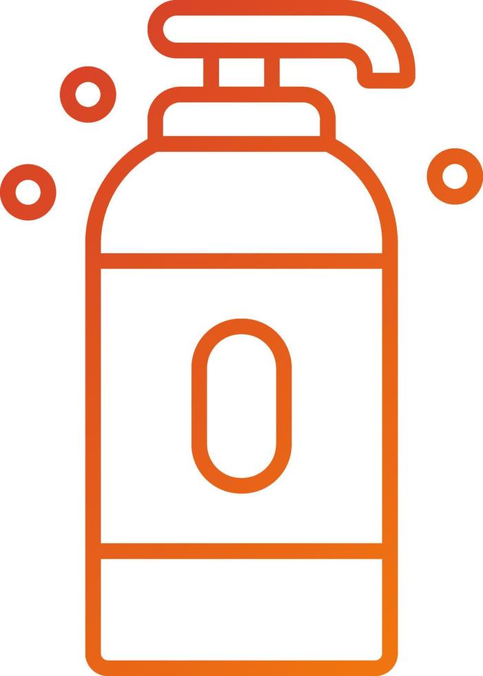 Soap Bottle Icon Style vector