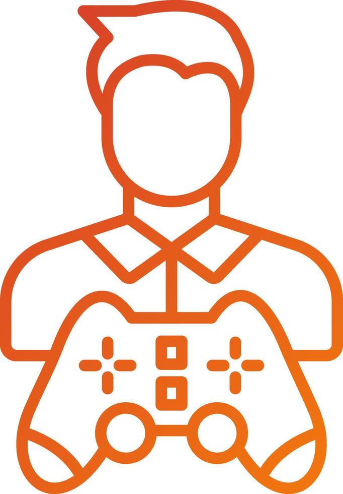 Gamer Icon Style vector