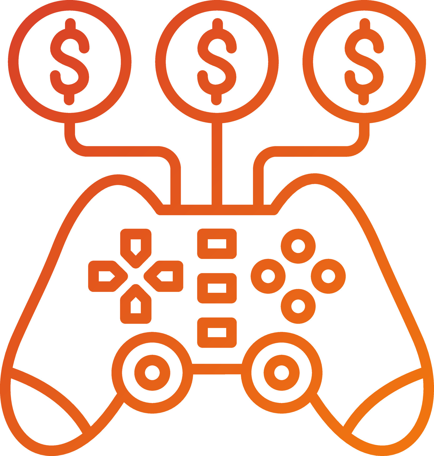 Game Money Icon Style 21726032 Vector Art at Vecteezy