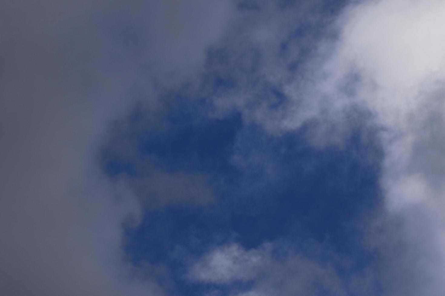 Stormy weather and dark clouds photo