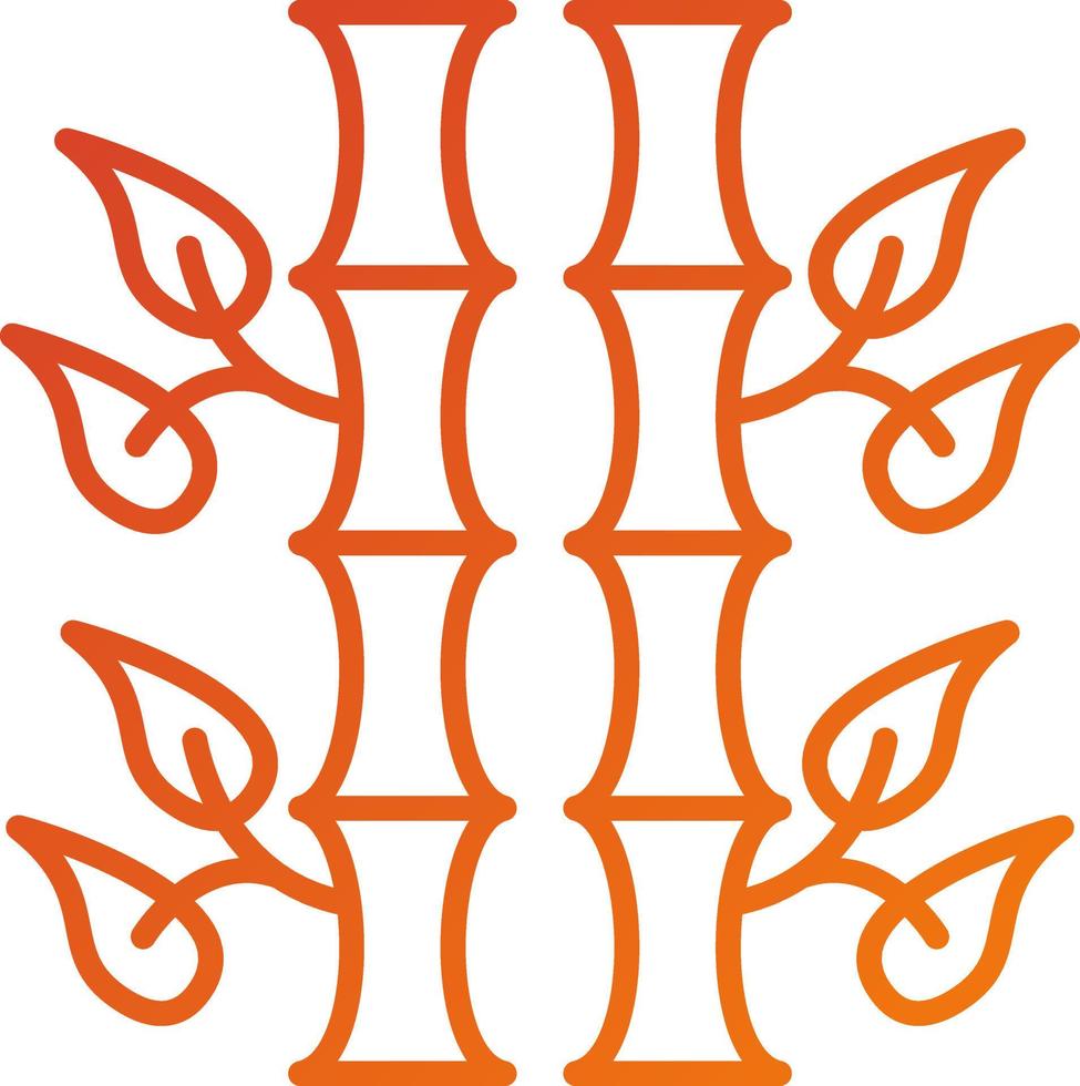 Bamboo Icon Style vector