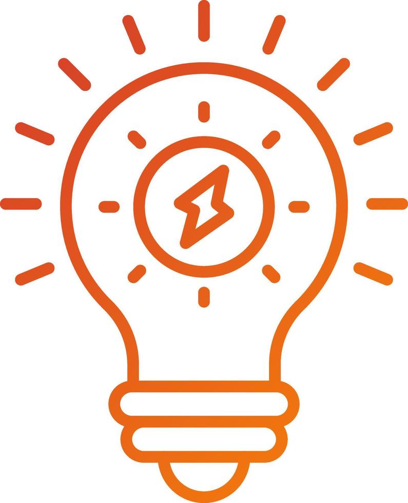 Light Source Icon Style vector