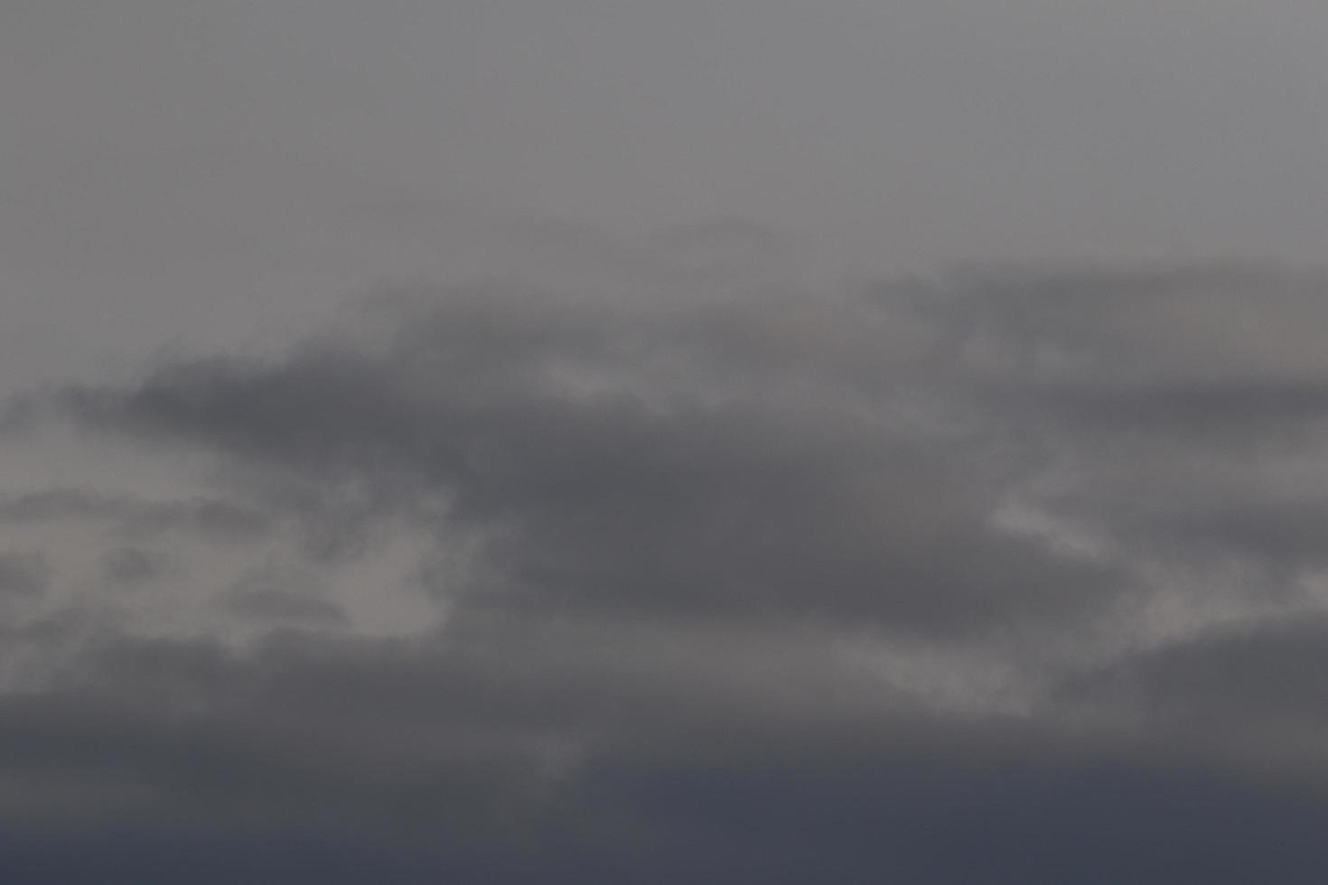 Stormy weather and dark clouds photo