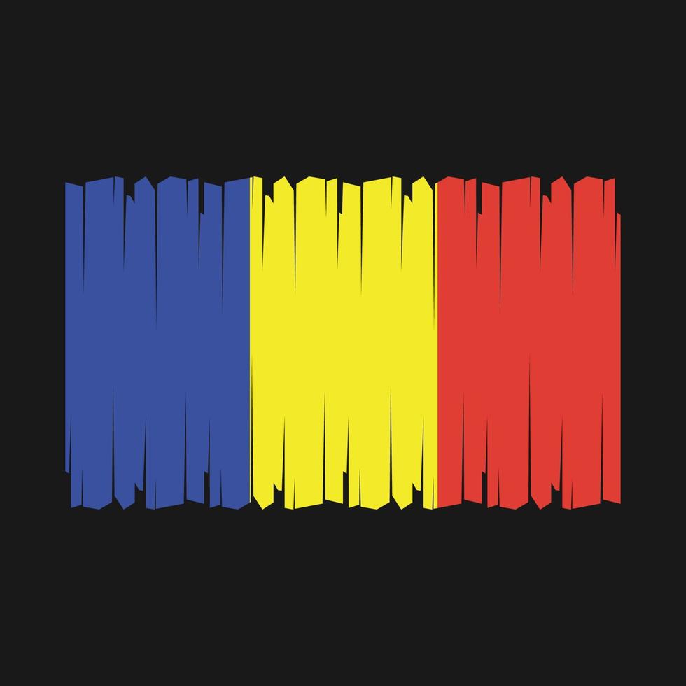 Romania Flag Vector