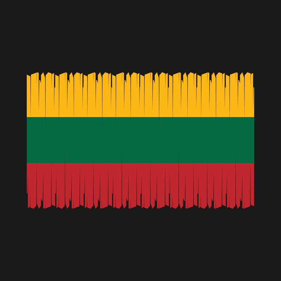 Lithuania Flag Vector