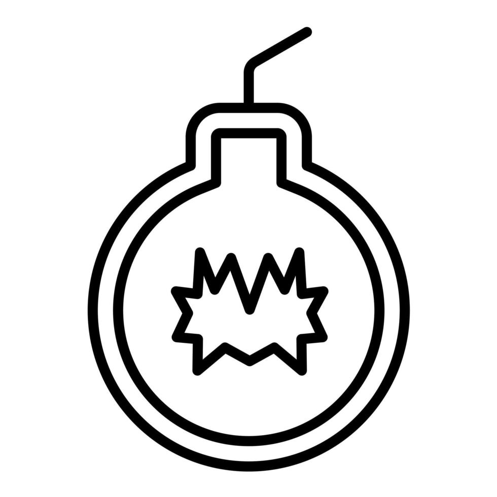 Bomb vector icon