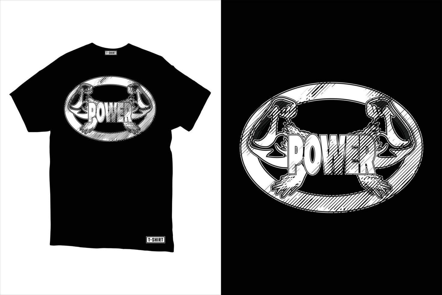 Typography t-shirt design template with grunge vector