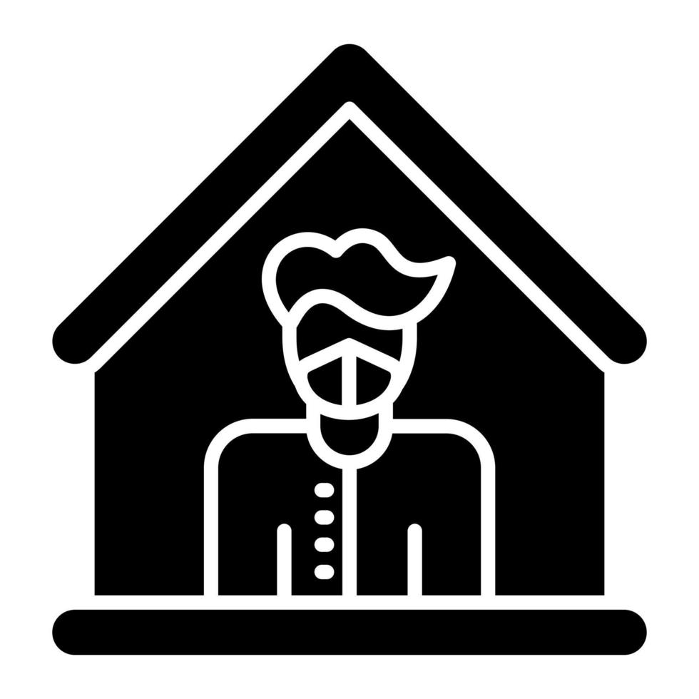 Isolation vector icon