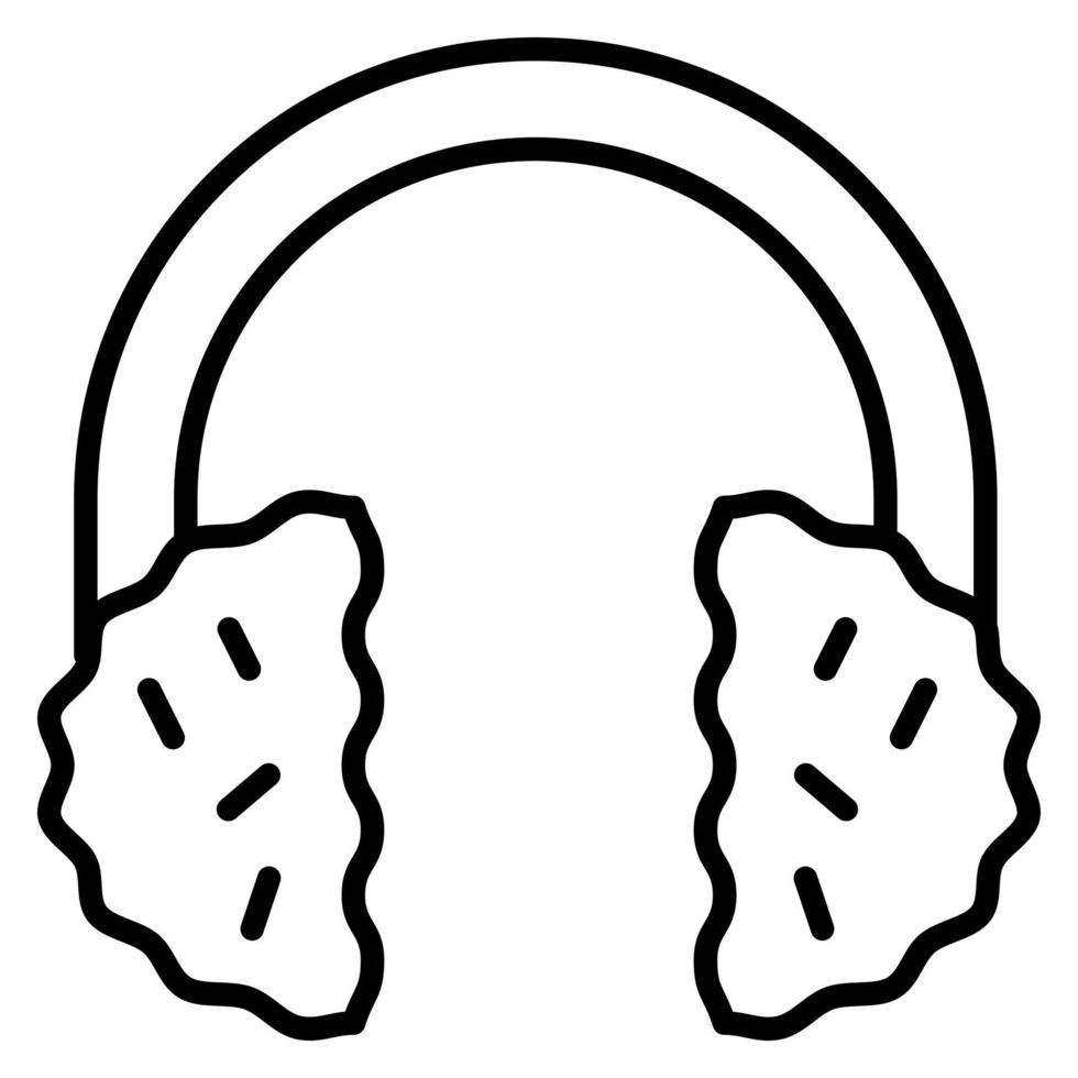 Earmuffs vector icon