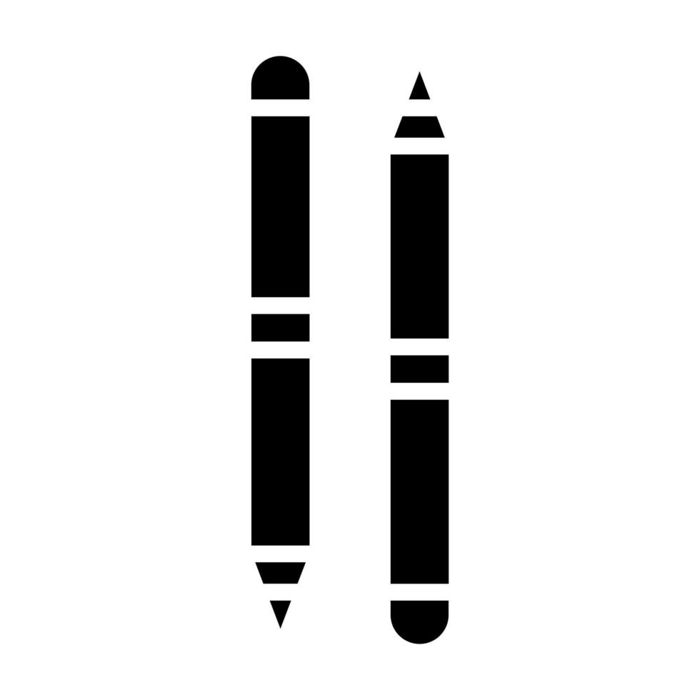 Pencils vector icon