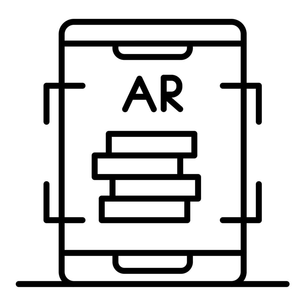 Arkansas cayendo bloques vector icono