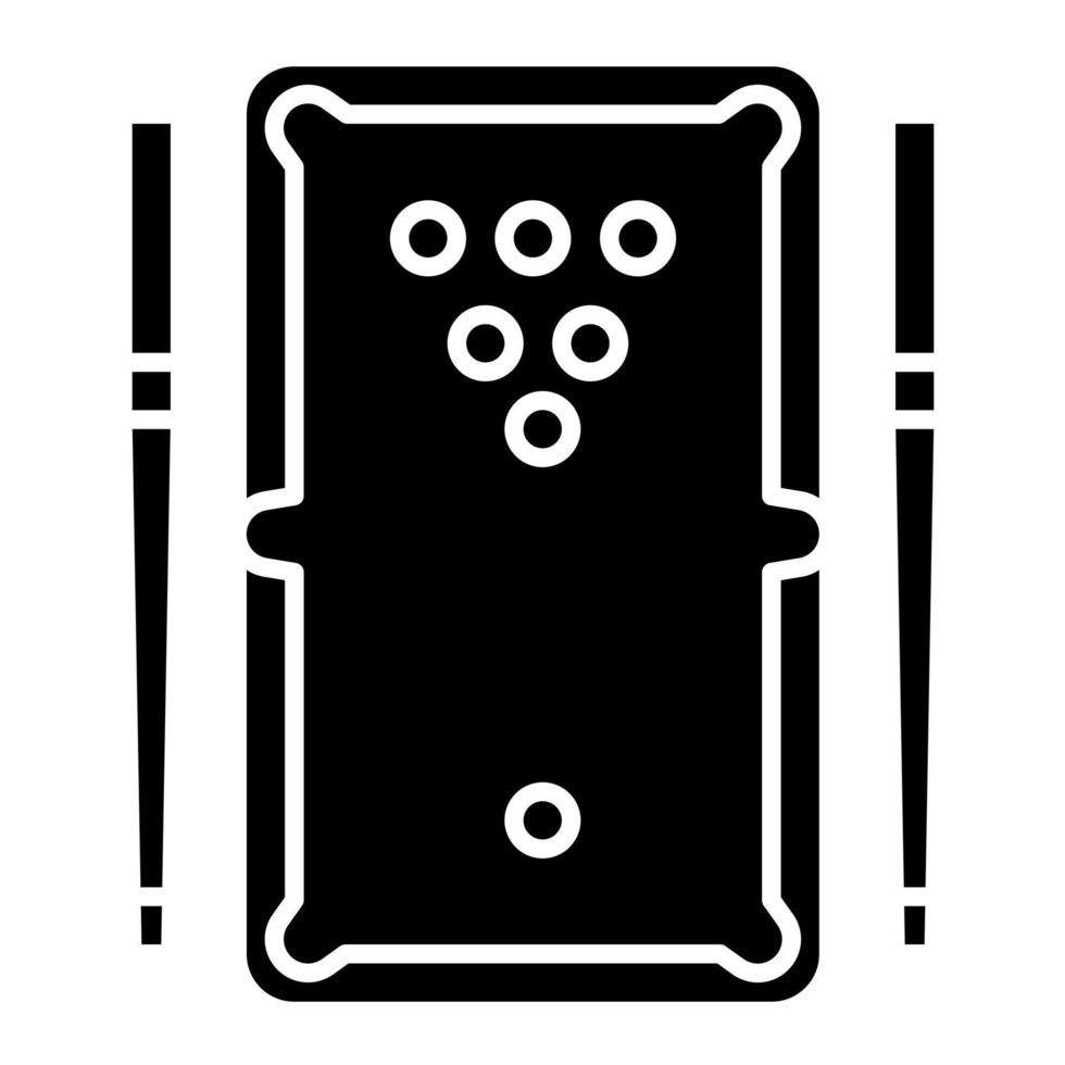 Billiard Game vector icon