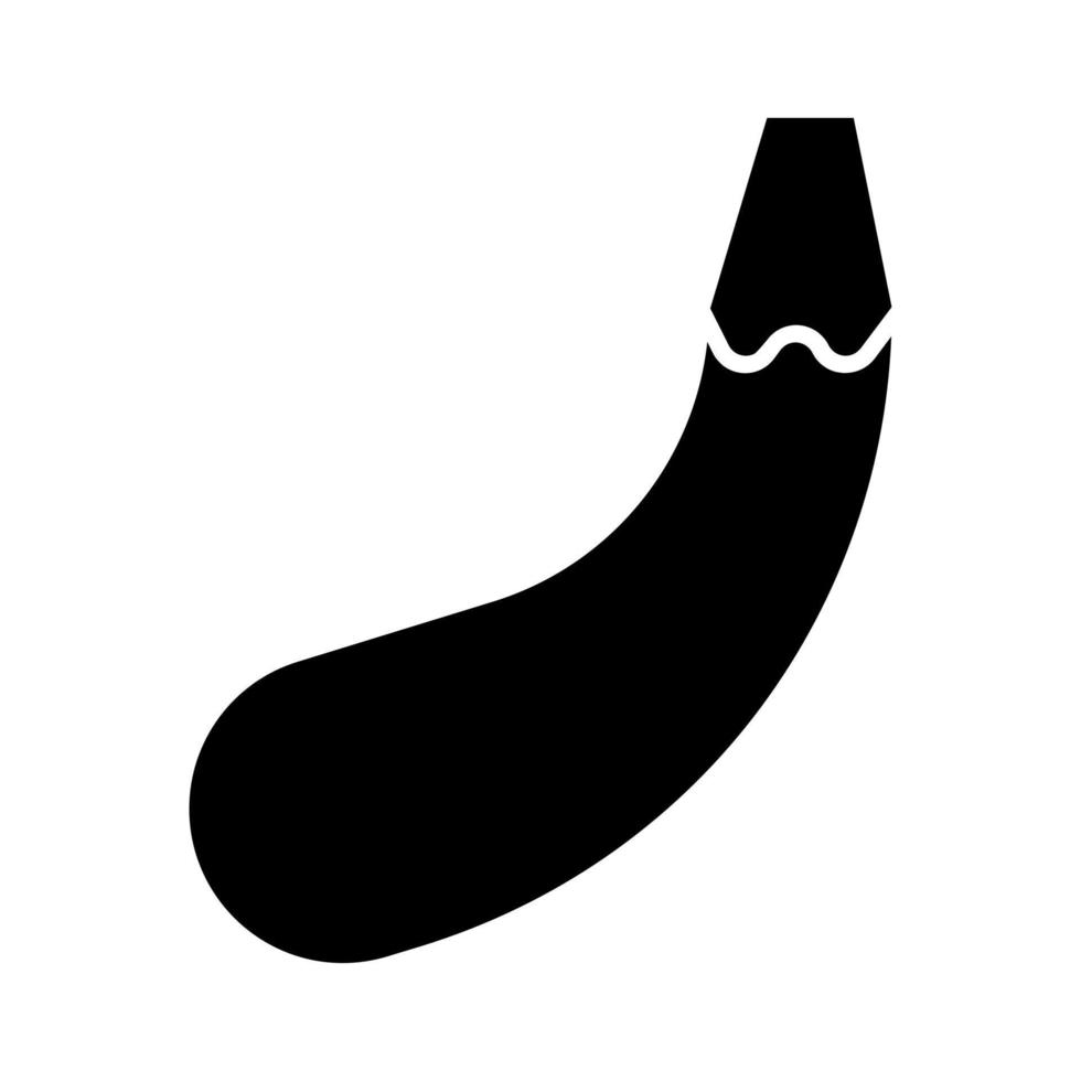 Zucchini vector icon