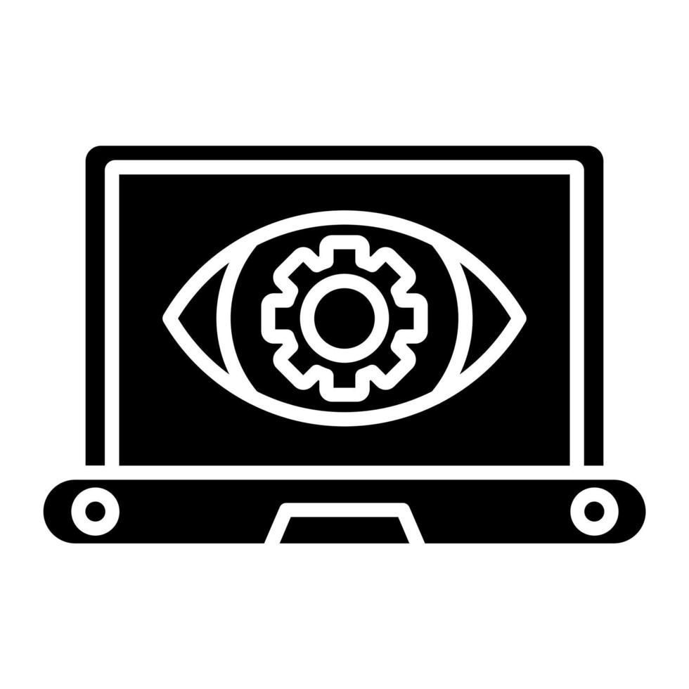 Computer Vision vector icon