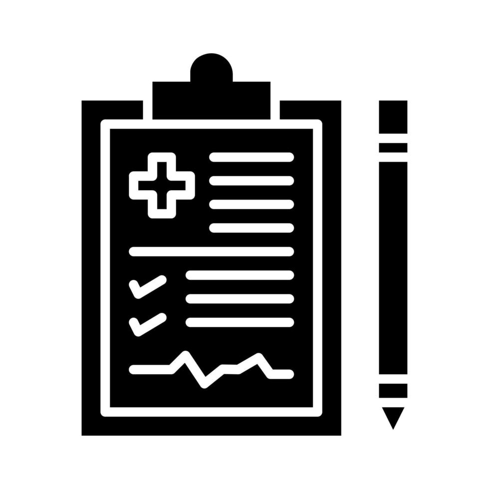 Diagnosis vector icon