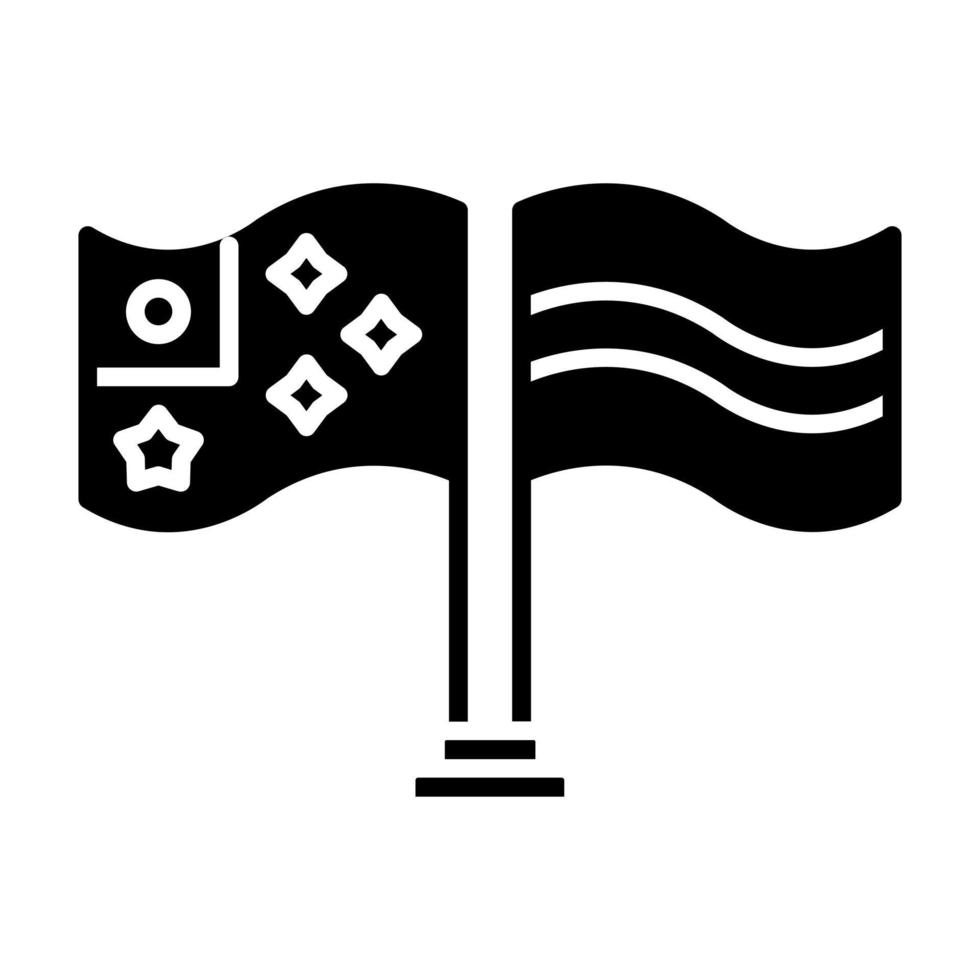 Flags vector icon