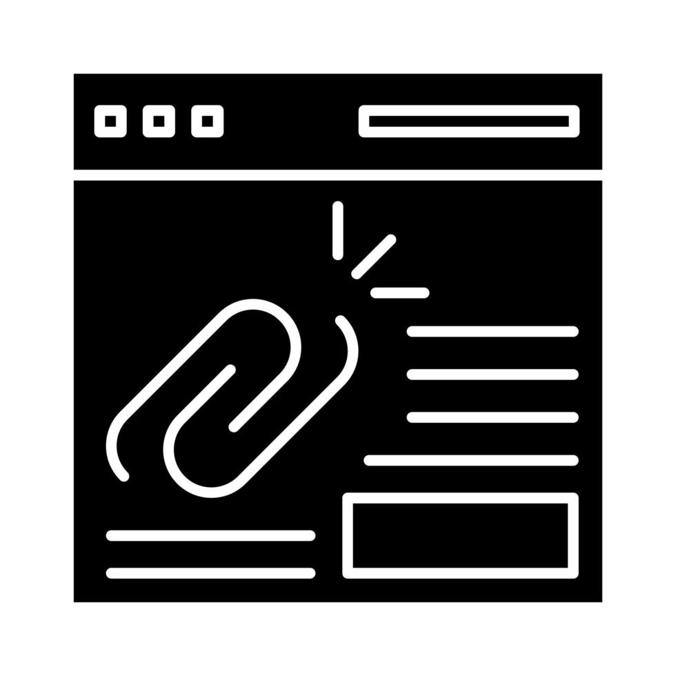 Link vector icon