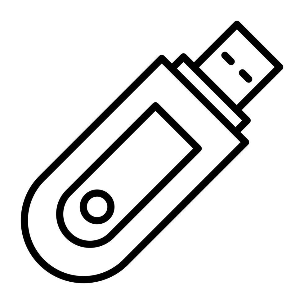 Flash Disk vector icon