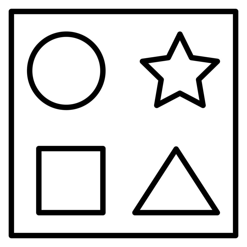 Shape Toy vector icon