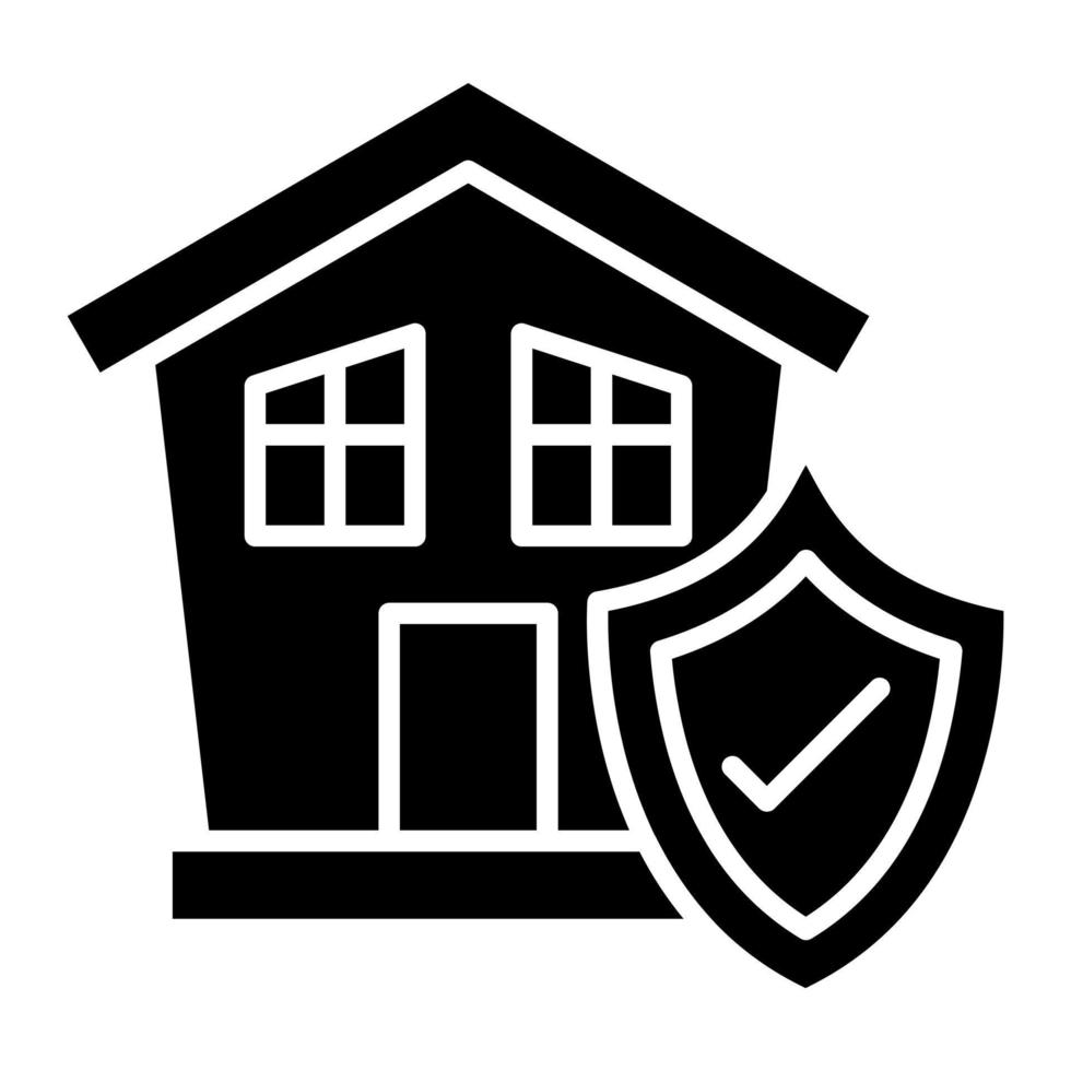 Home Insurance vector icon