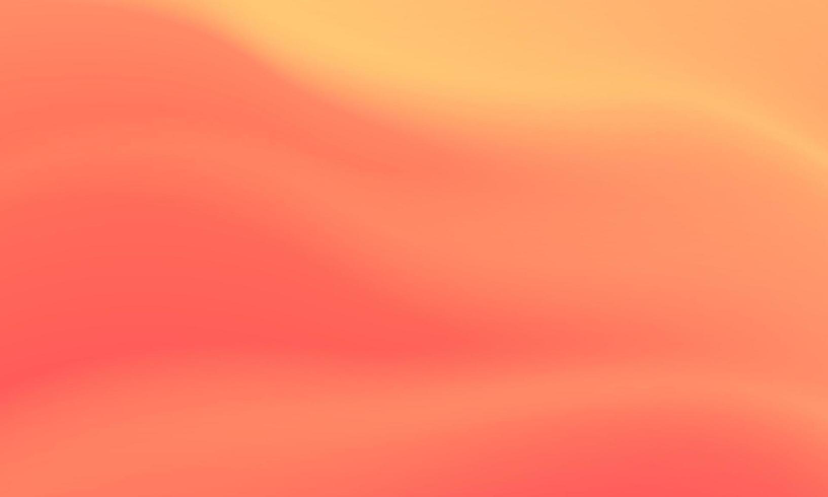 abstract wavy gradient orange modern wallpaper background vector