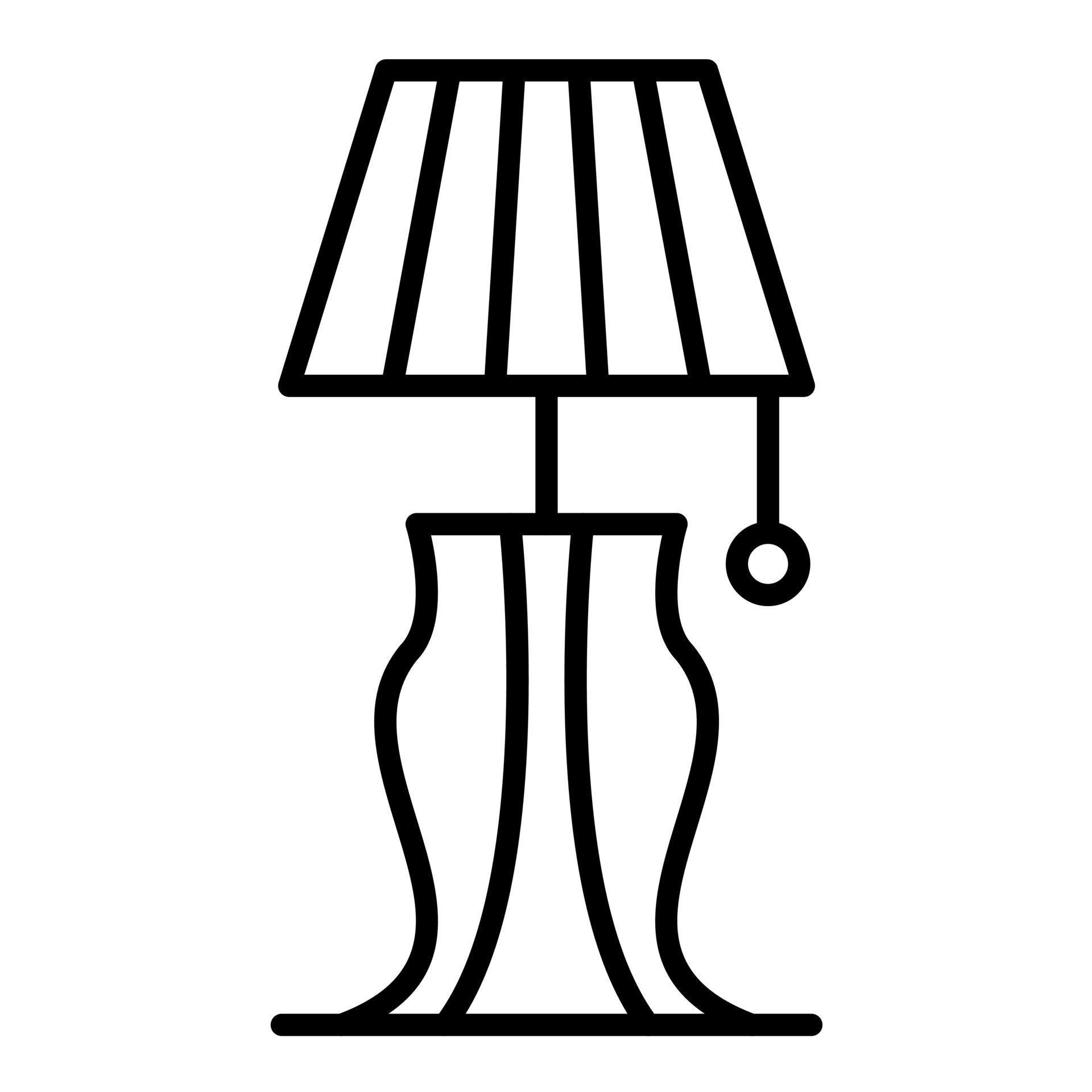 Table Lamp vector icon 21728971 Vector Art at Vecteezy
