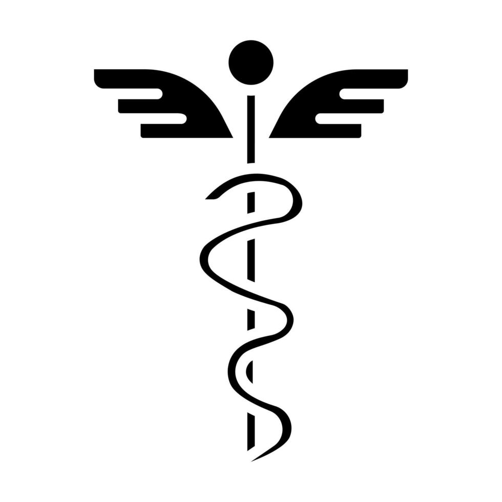 Caduceus vector icon