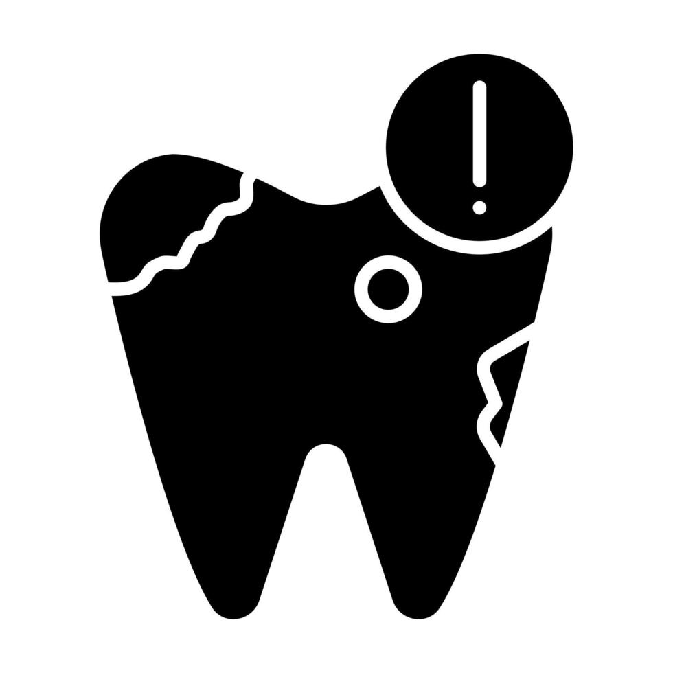 Tooth Problem vector icon