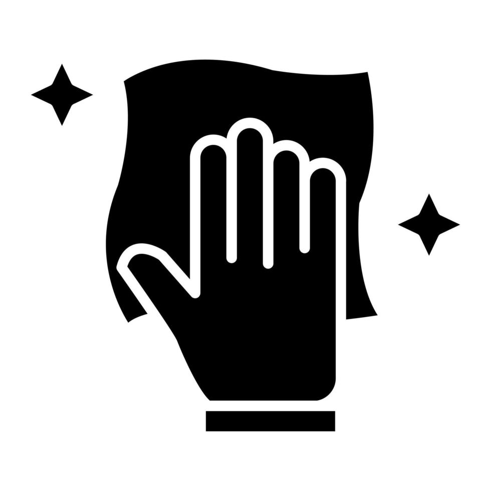 Wipe vector icon