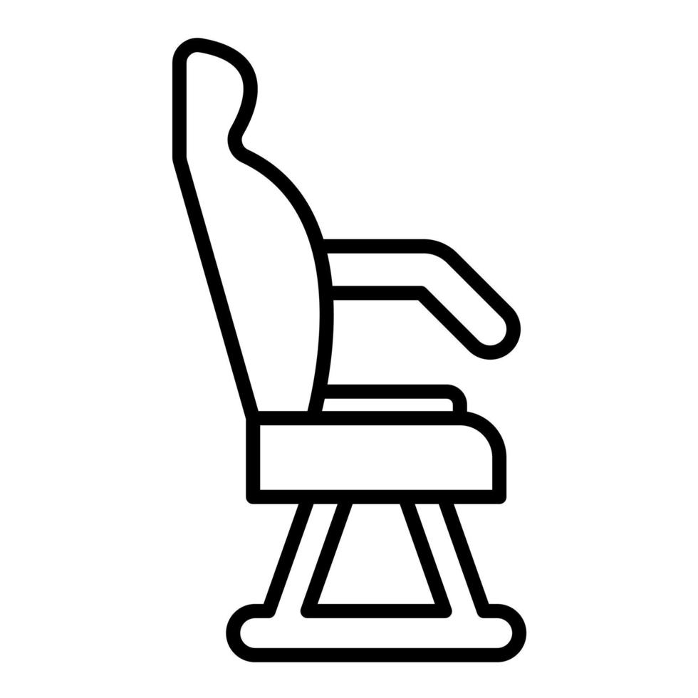 Airplane Seat vector icon