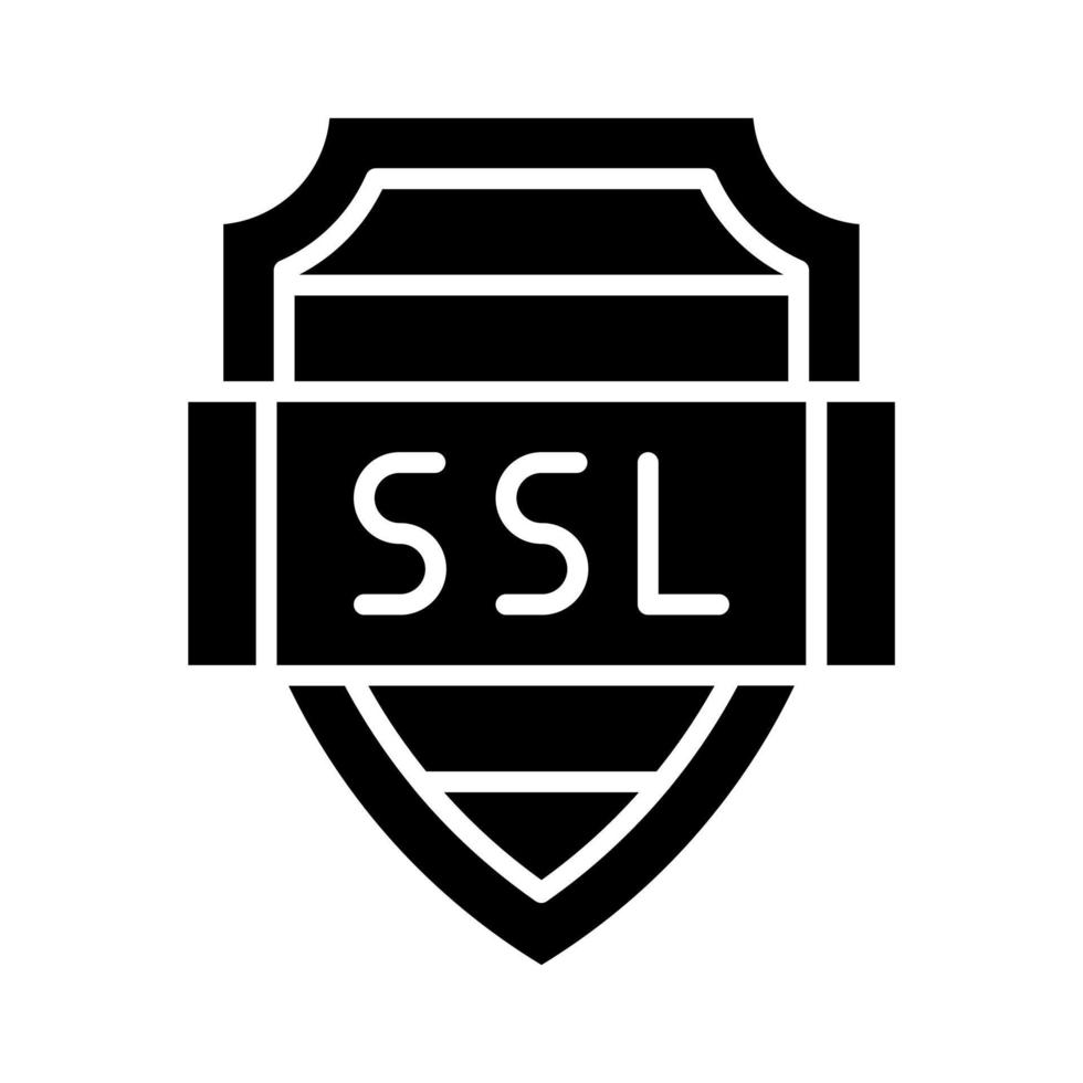 icono de vector de ssl