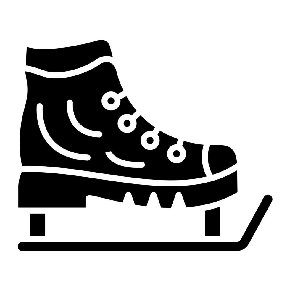 Ice Skate vector icon