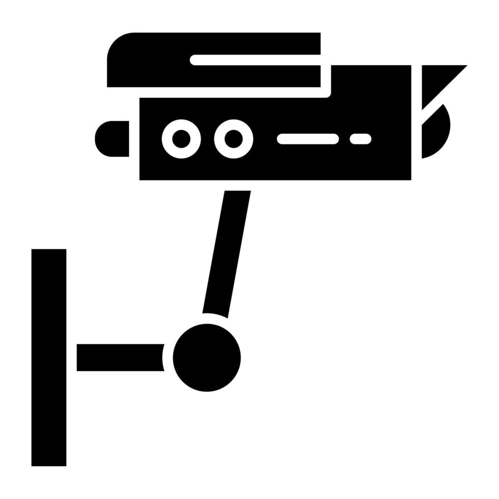 icono de vector de cctv