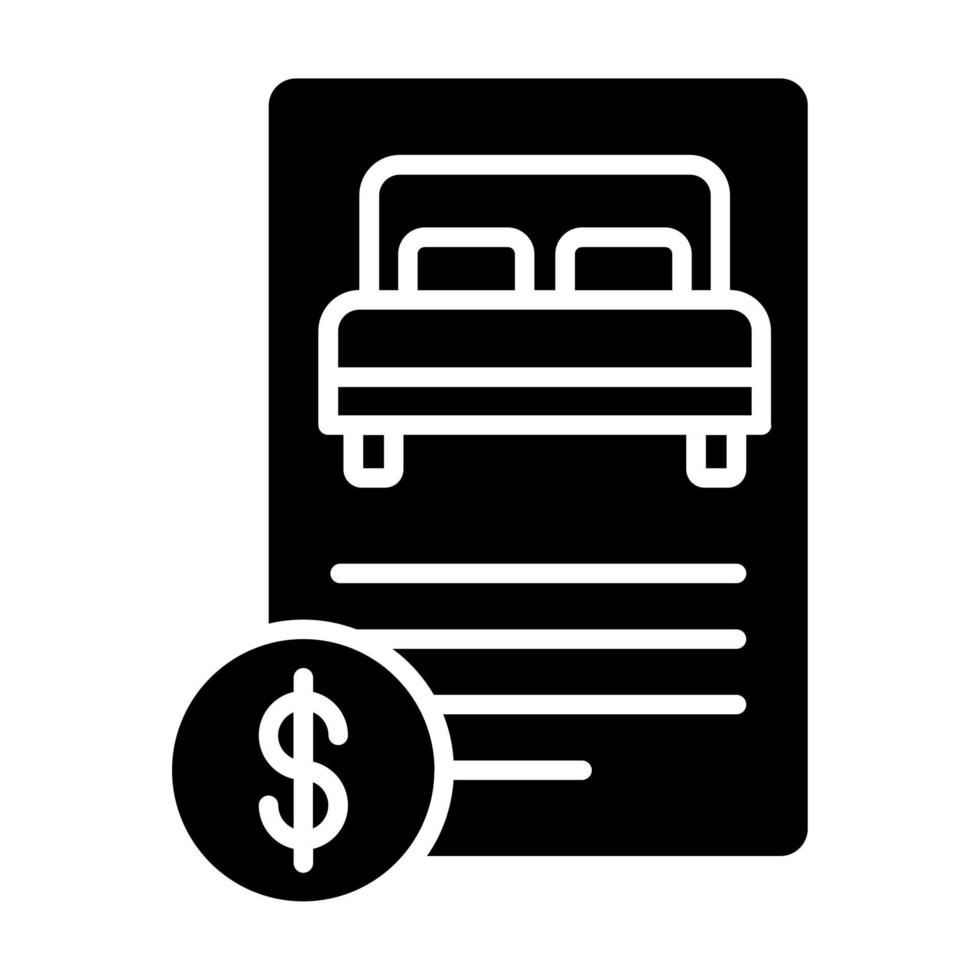 Hotel Administration vector icon