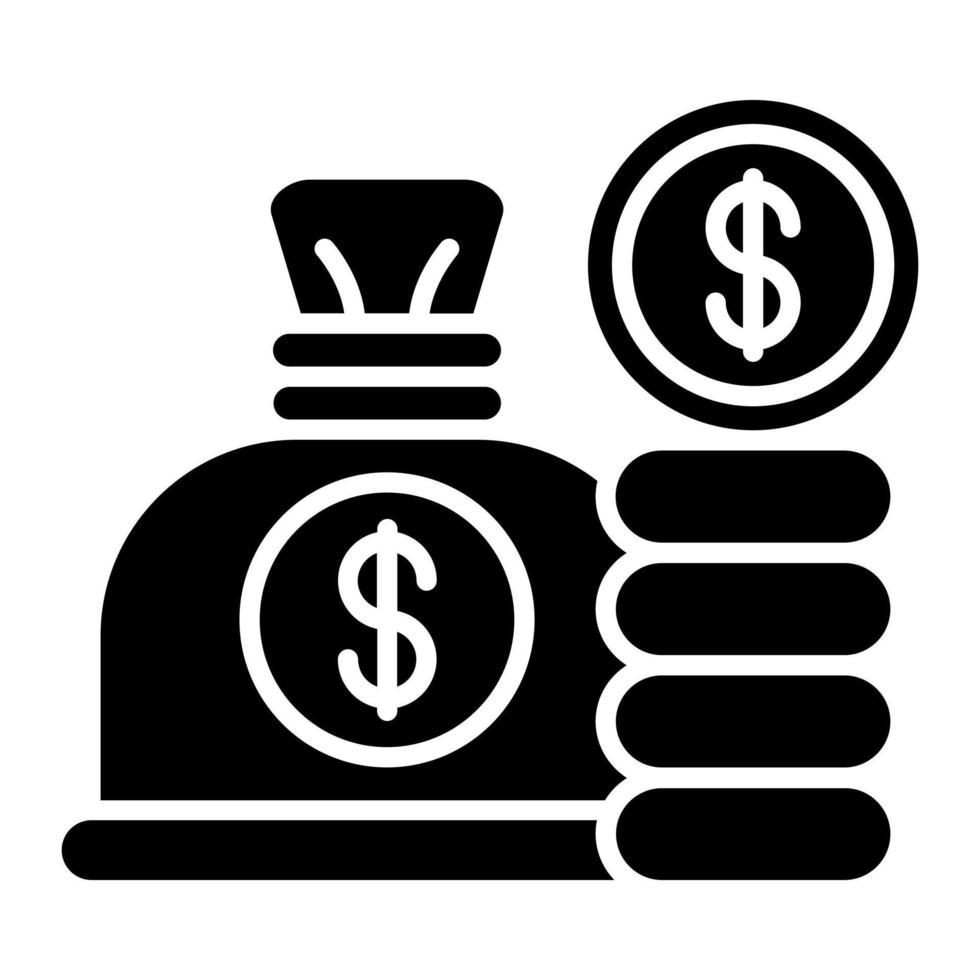 Fixed Deposit vector icon
