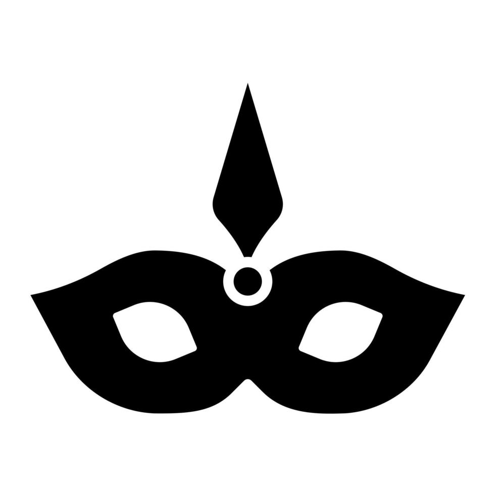 Party Mask vector icon