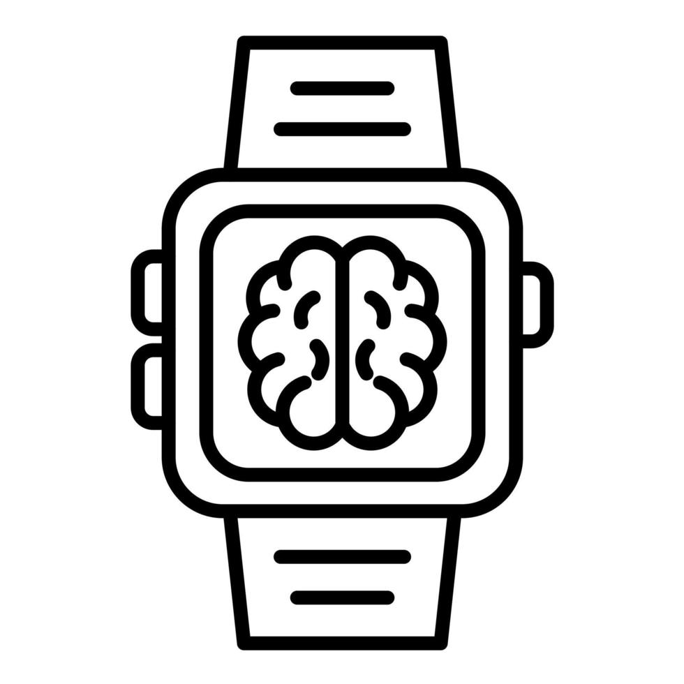 icono de vector de reloj inteligente