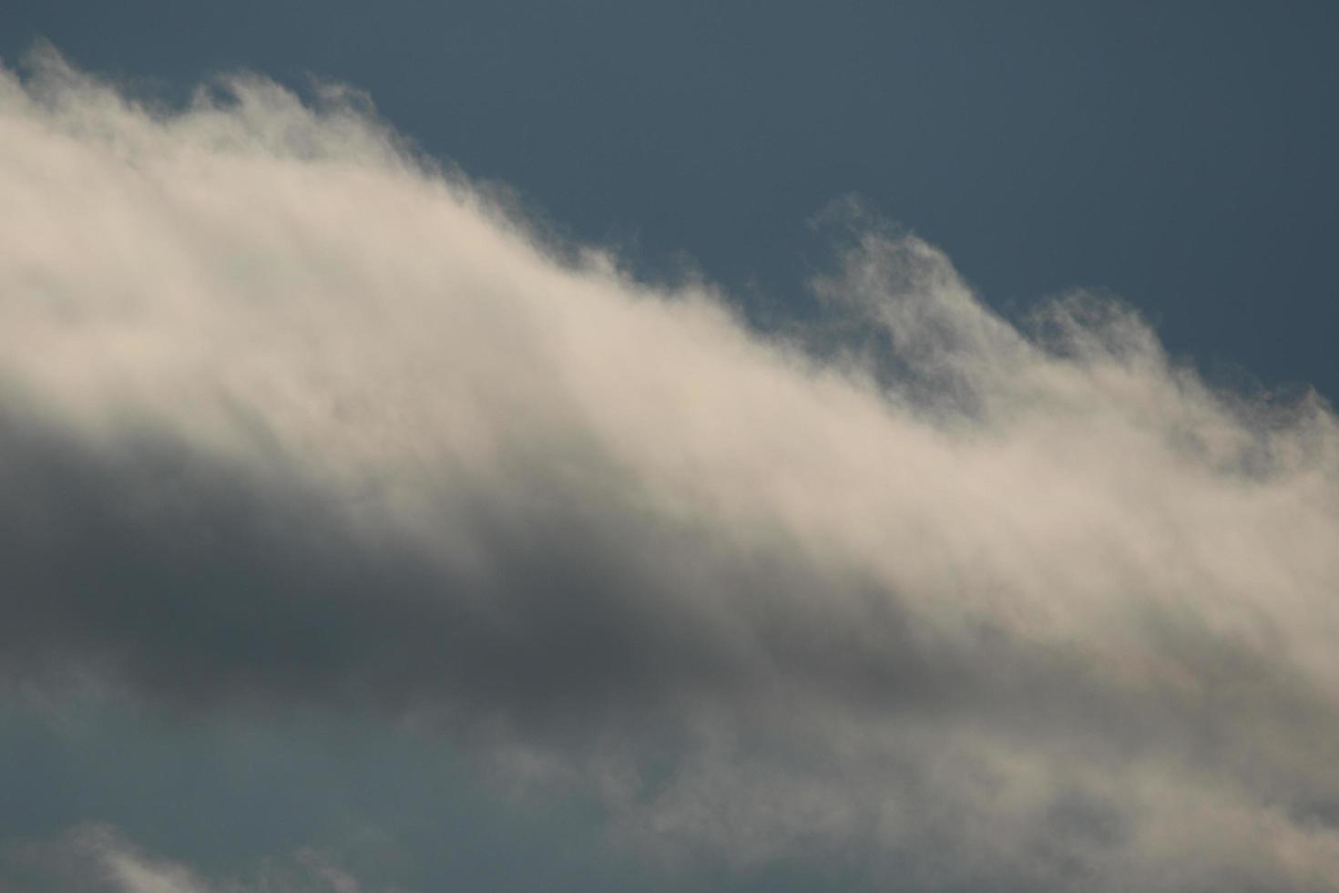 Stormy weather and dark clouds photo