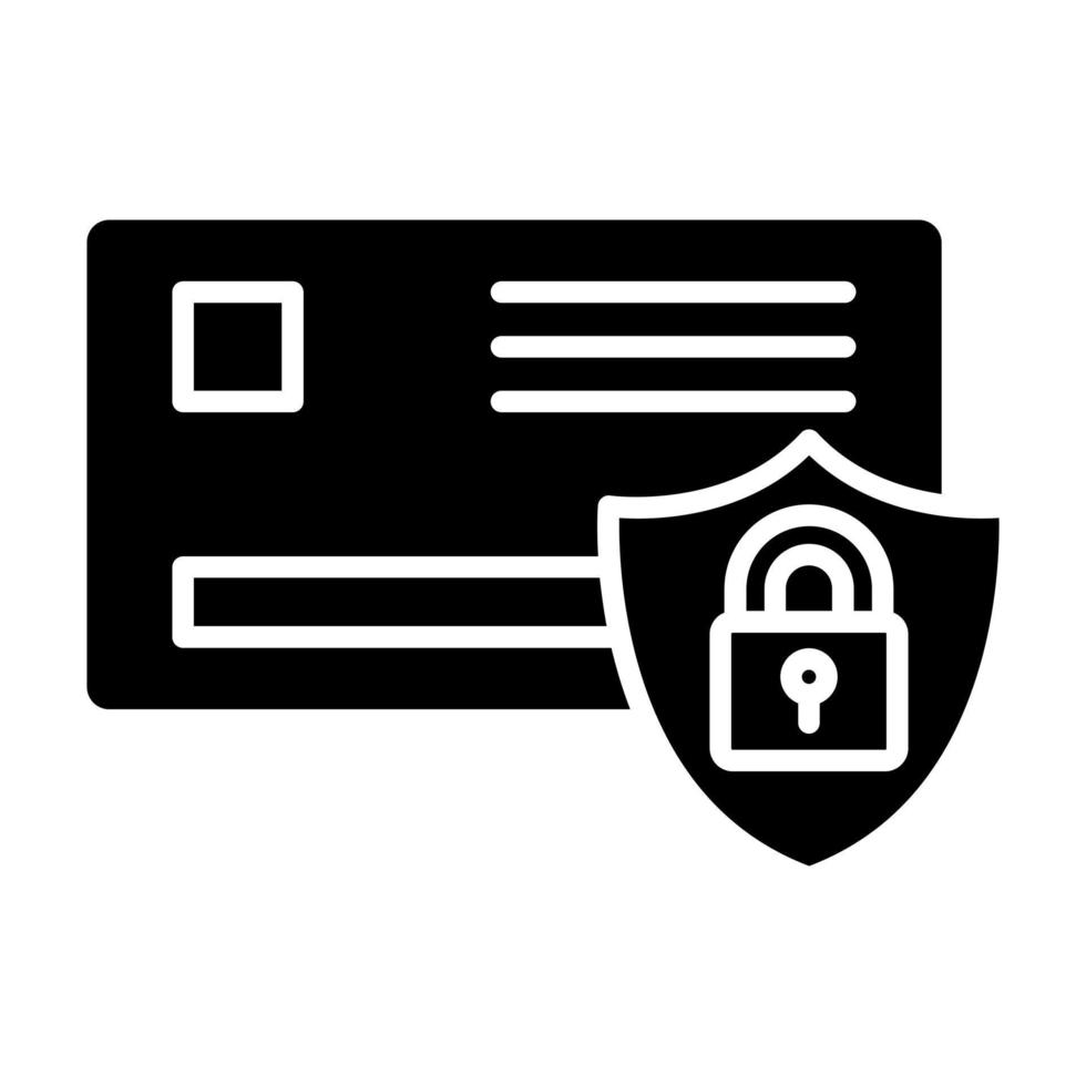 Payment Security vector icon
