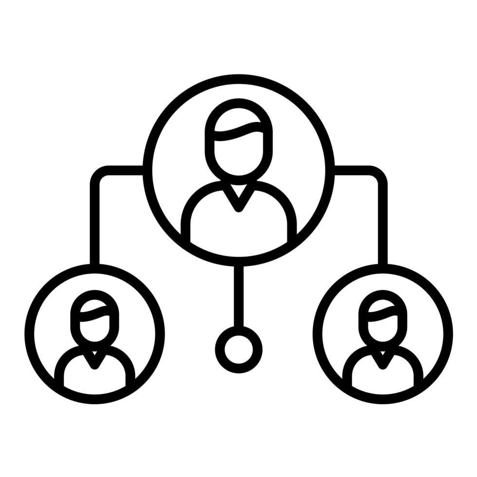 Delegate vector icon