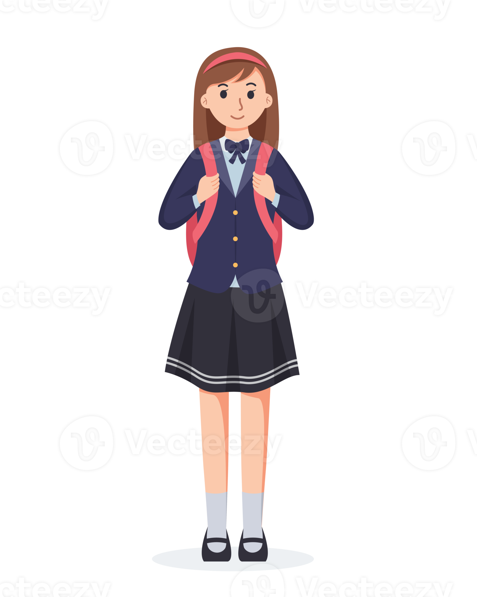 Character High School Student In School Uniform 21730194 PNG character-high-school-student-in-school-uniform-21730194-png