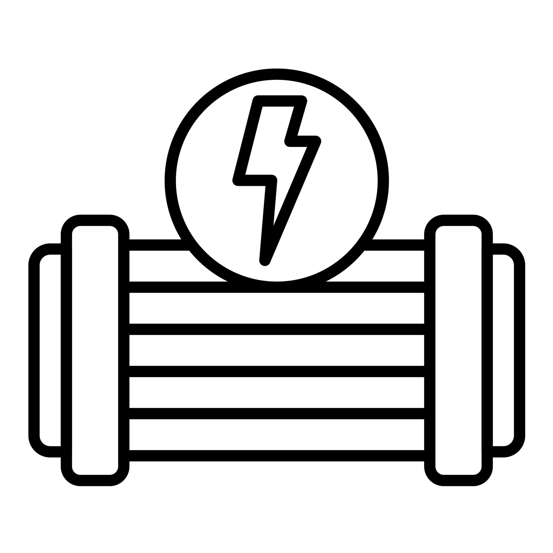 Electric Fence vector icon 21730344 Vector Art at Vecteezy