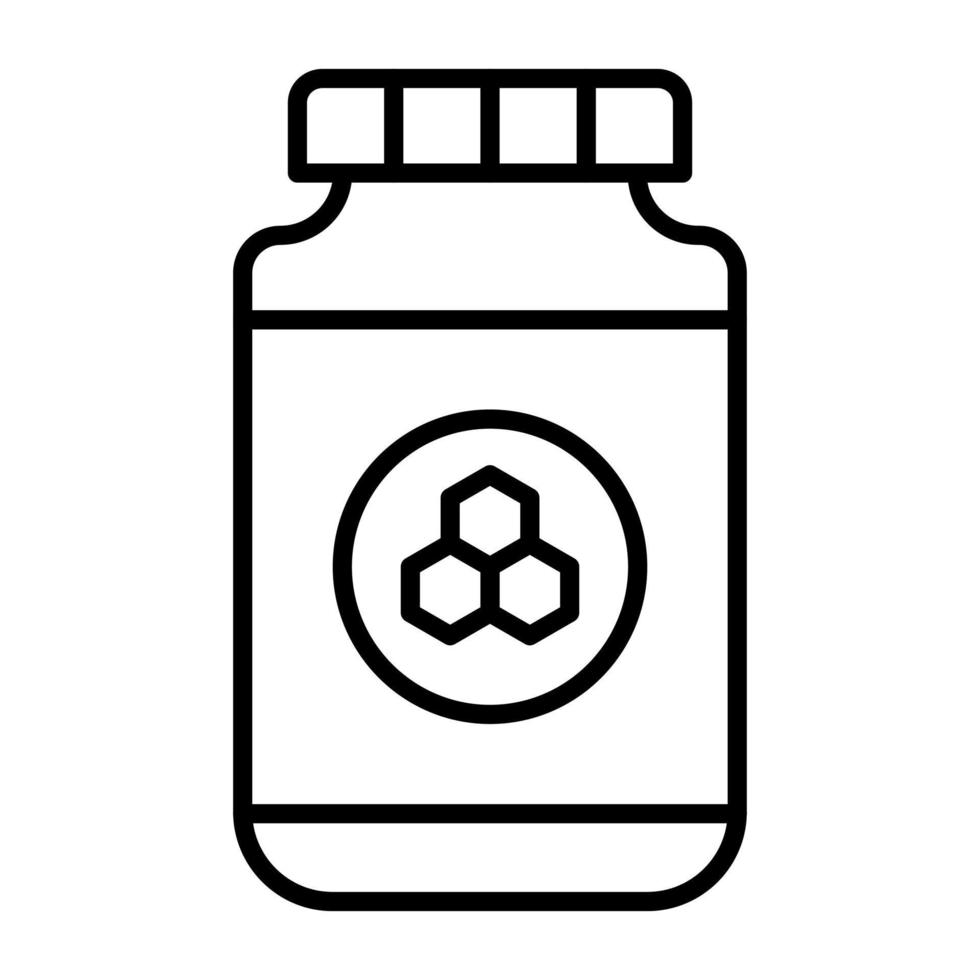 Honey Jar vector icon