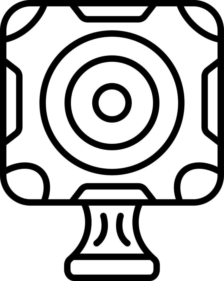 Round Webcam vector icon