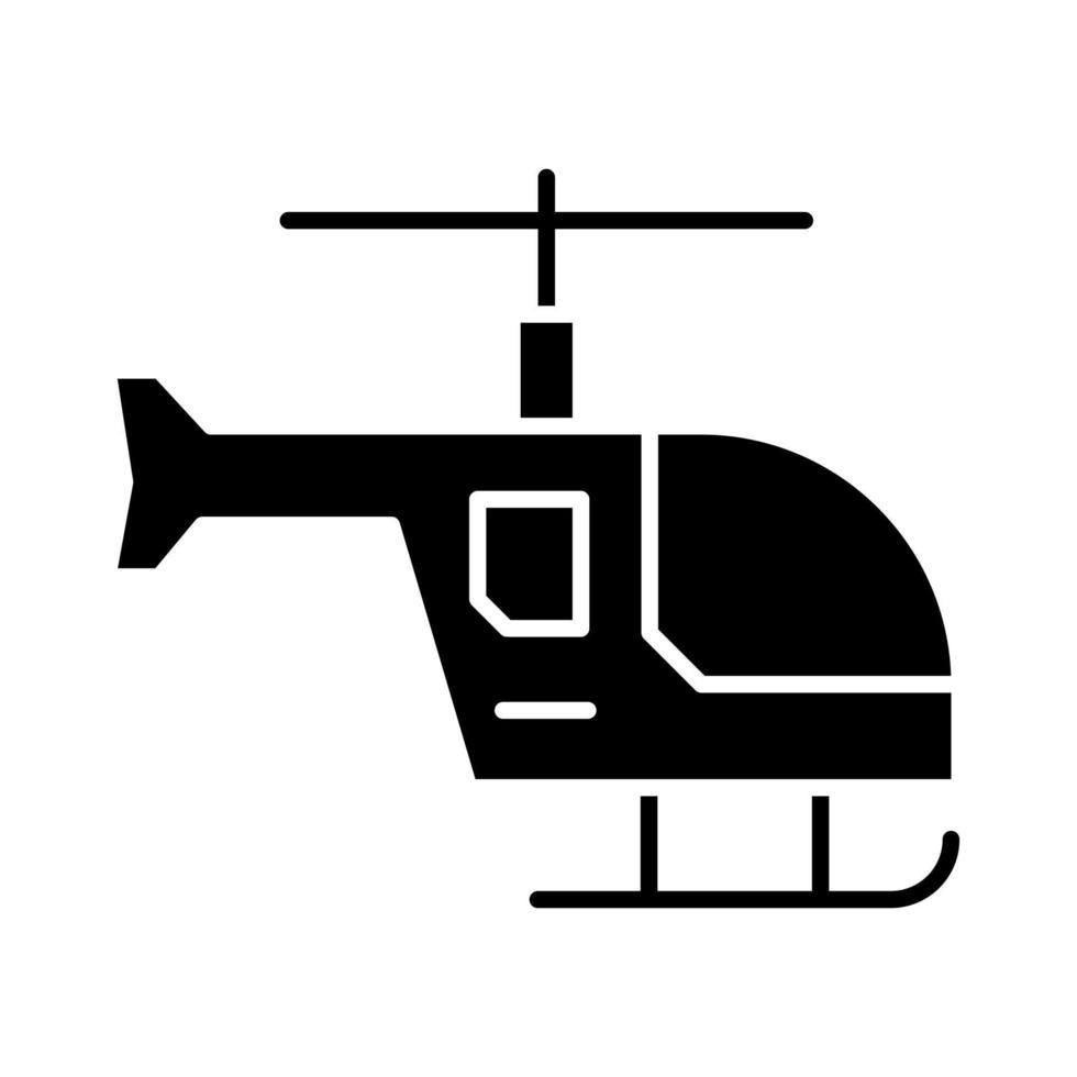 Ejército helicóptero vector icono