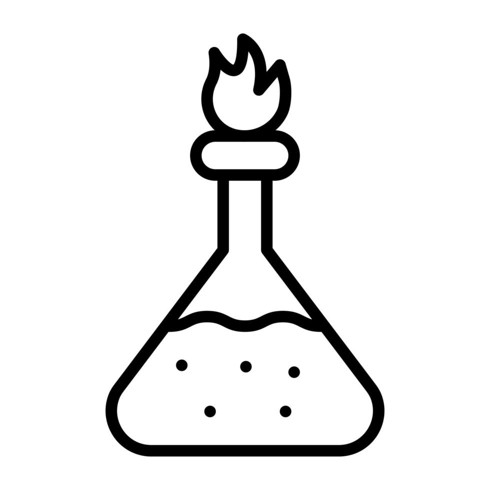 Bunsen Burner vector icon
